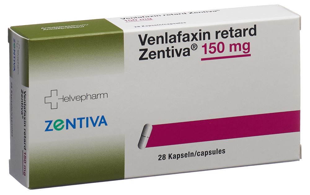 VENLAFAXINE ret Zentiva 150 mg, image principale