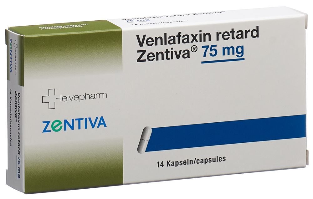 VENLAFAXINE ret Zentiva 75 mg, image principale