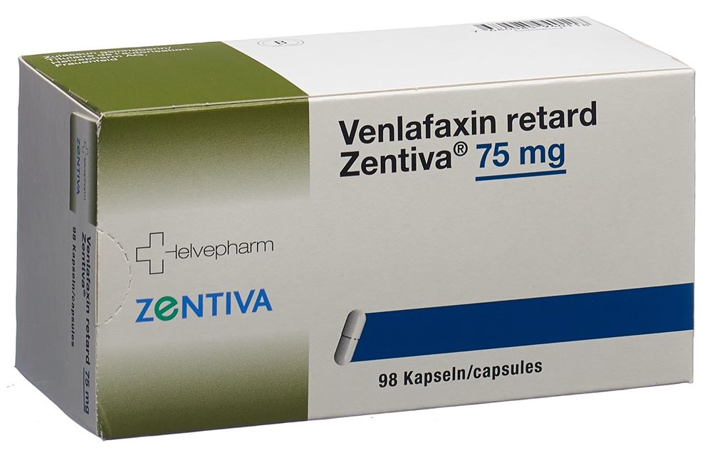 VENLAFAXINE ret Zentiva 75 mg, image principale