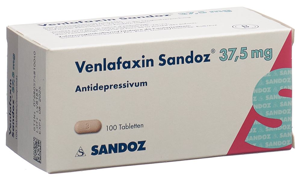 VENLAFAXINE Sandoz 37.5 mg, Hauptbild