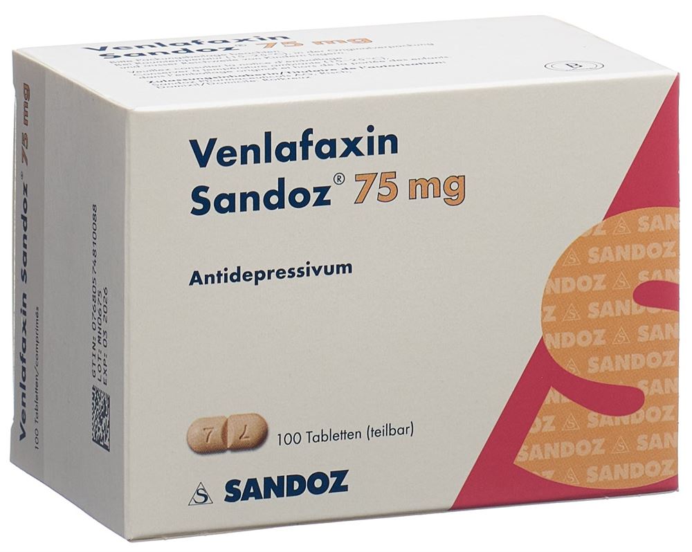 VENLAFAXINE Sandoz 75 mg, Hauptbild