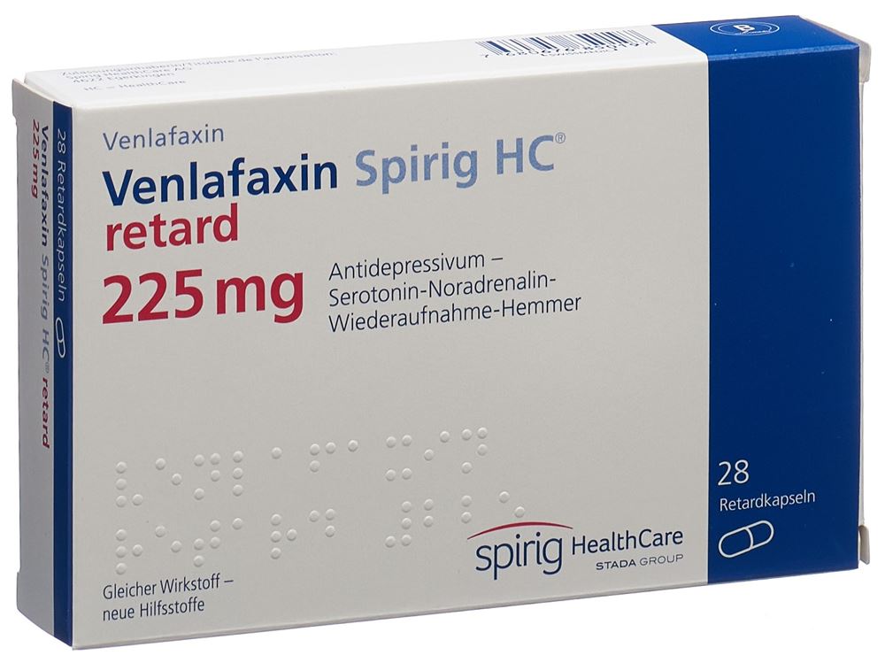 VENLAFAXINE Spirig HC 225 mg, Hauptbild