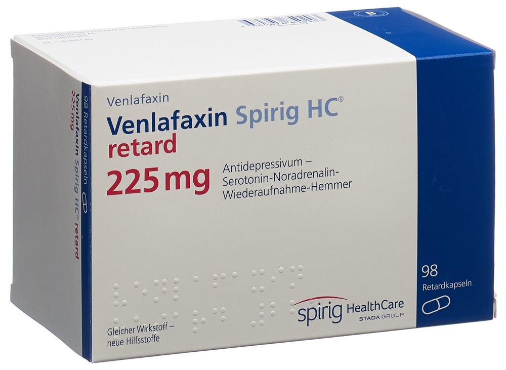 VENLAFAXINE Spirig HC 225 mg, Hauptbild
