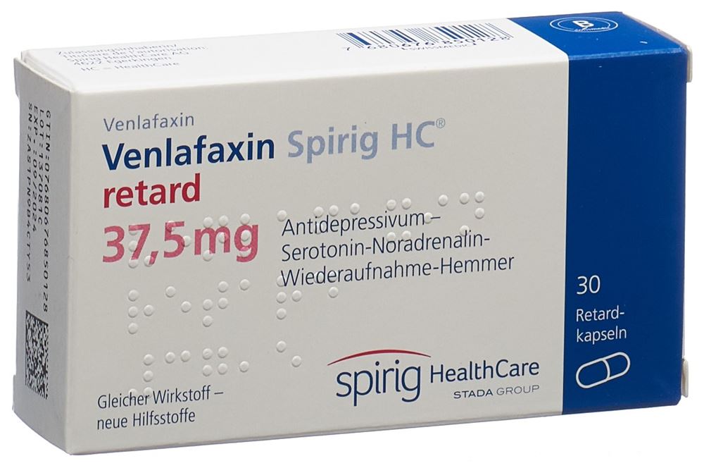 VENLAFAXINE Spirig HC 37.5 mg, Hauptbild