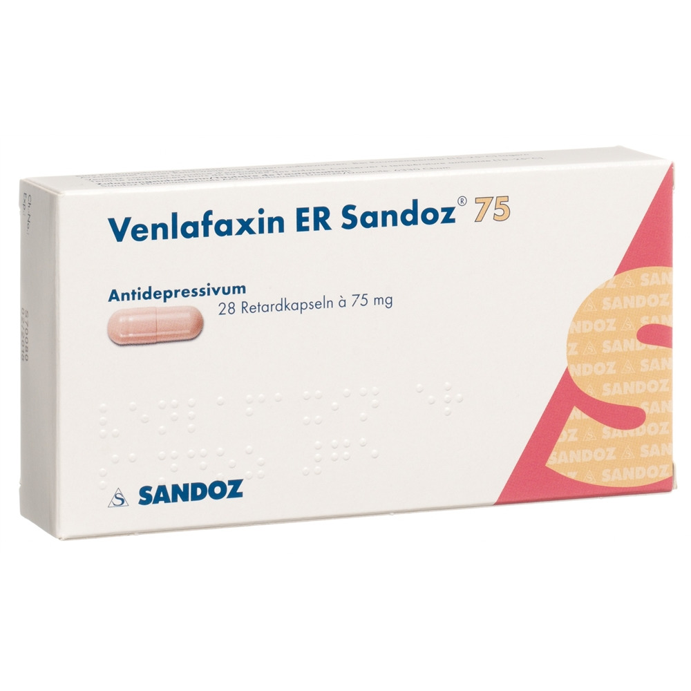 VENLAFAXINE Sandoz 75 mg, image principale