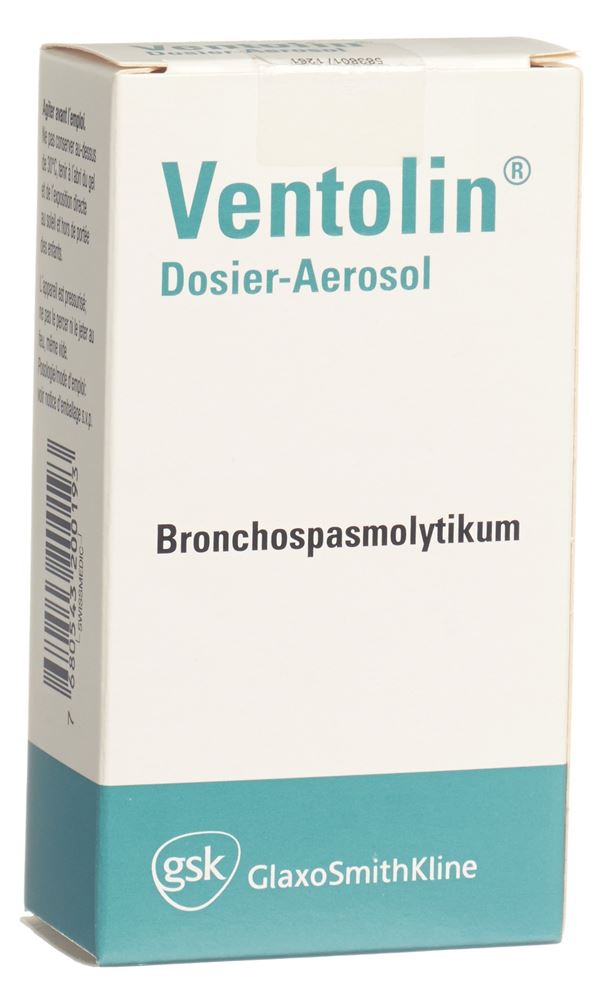 VENTOLIN aéros doseur 100 mcg 200 dos, image principale