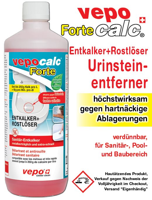 VEPOCALC Forte détartrant+antirouille