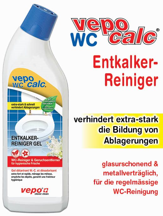 VEPOCALC WC gel détartrant, image 2 sur 2