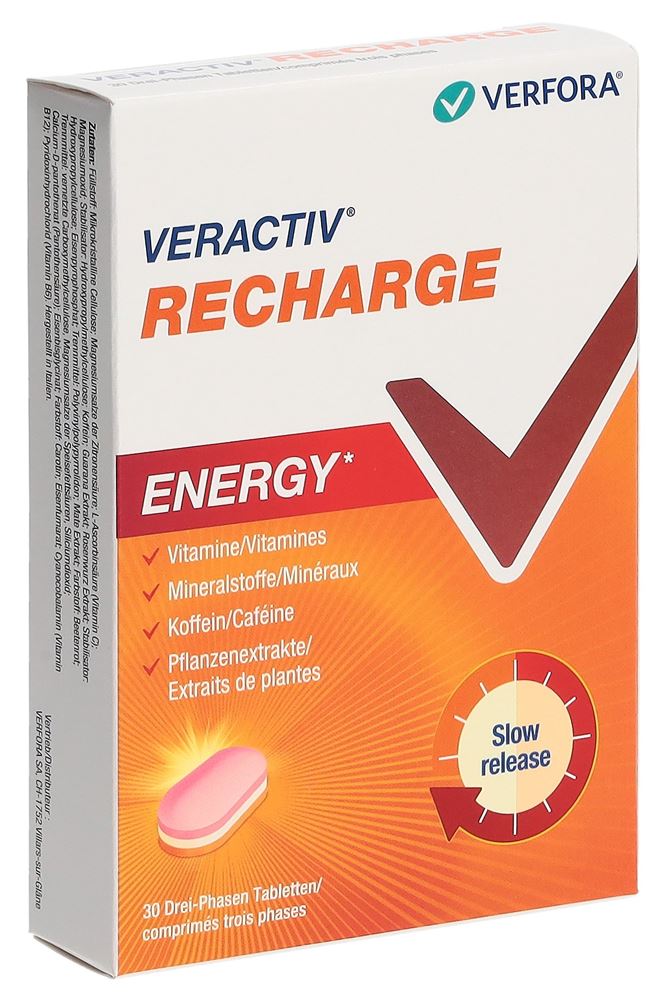 VERACTIV Recharge comprimés trois phases, image principale