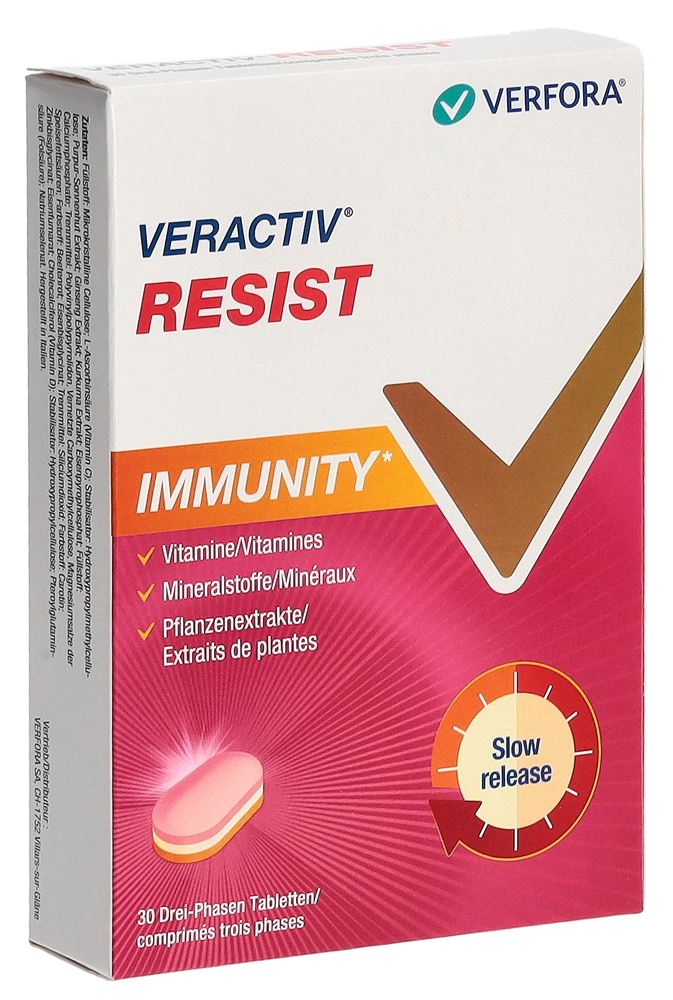 VERACTIV Resist comprimés trois phases