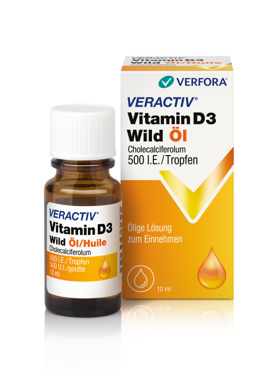 VERACTIV Vitamin D3 Wild 500 IE/Tropfen, image principale