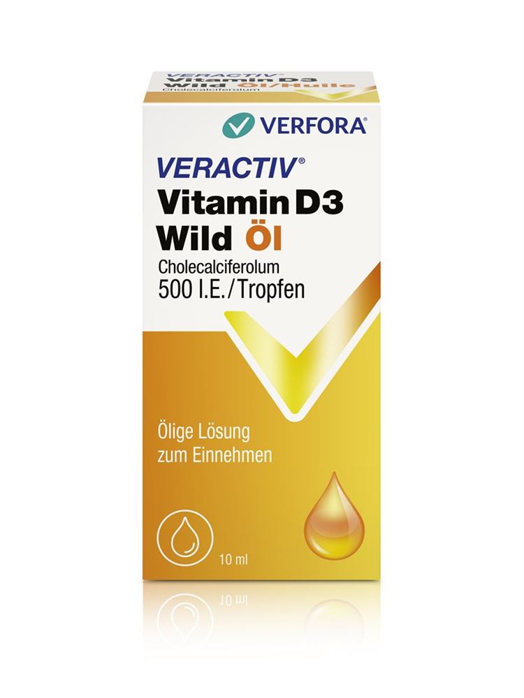 VERACTIV Vitamin D3 Wild 500 IE/Tropfen, image principale