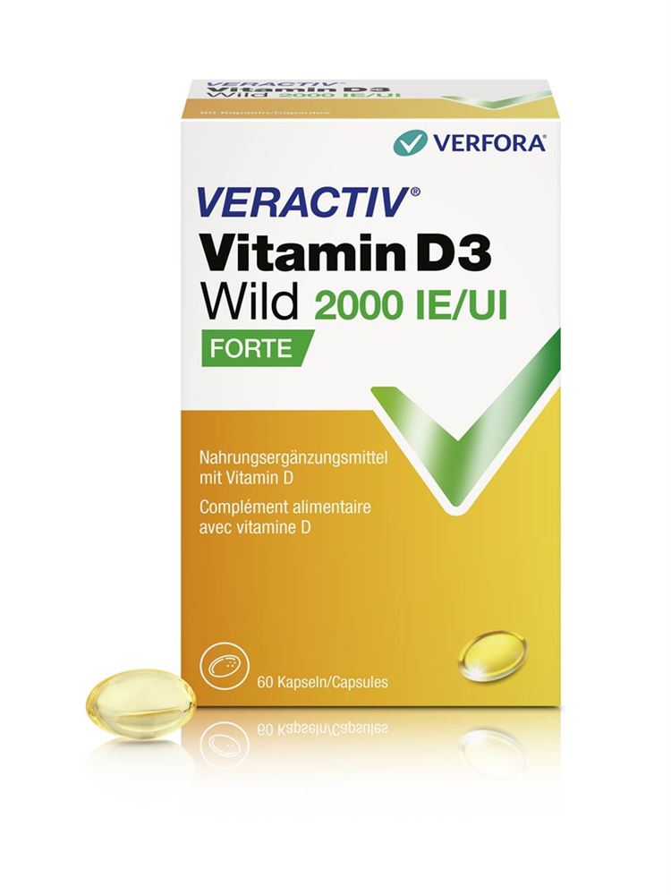 VERACTIV Vitamin D3 Wild 2000 IE, Bild 2 von 2