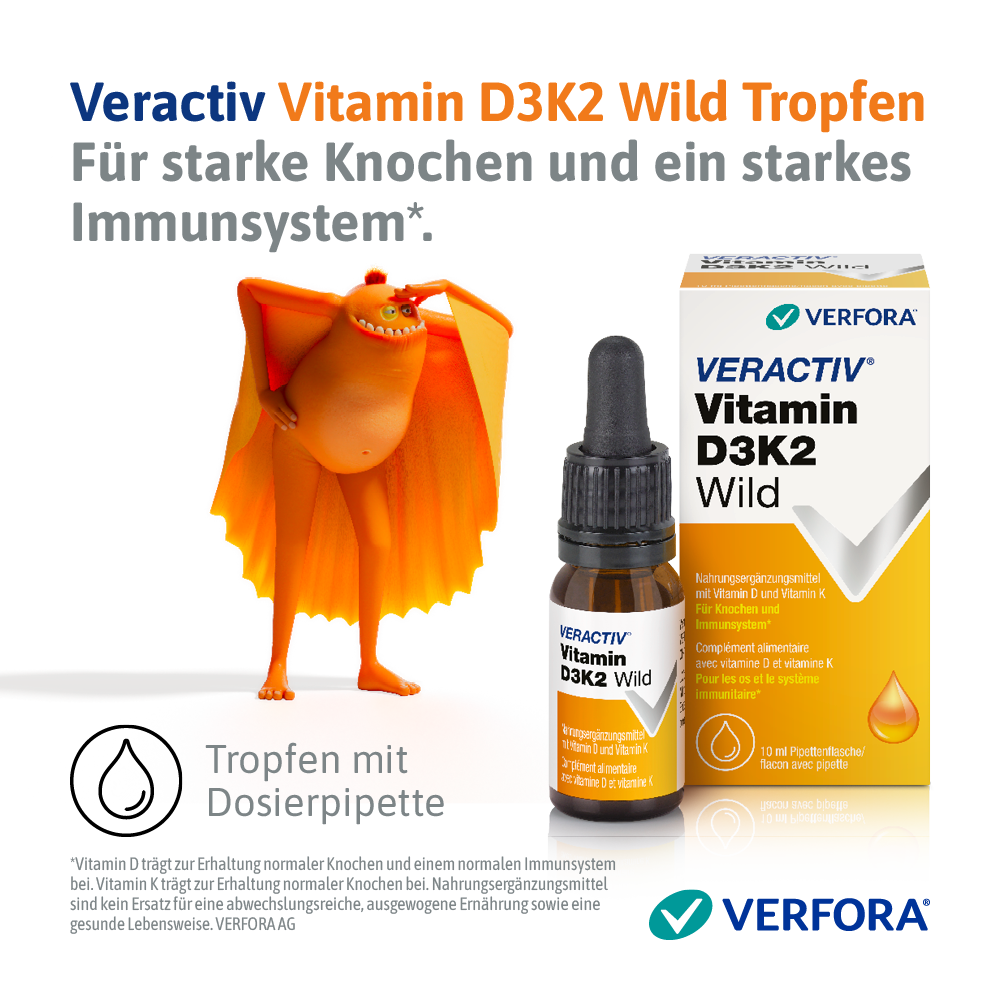 VERACTIV Vitamin D3K2 Wild, image 2 sur 5
