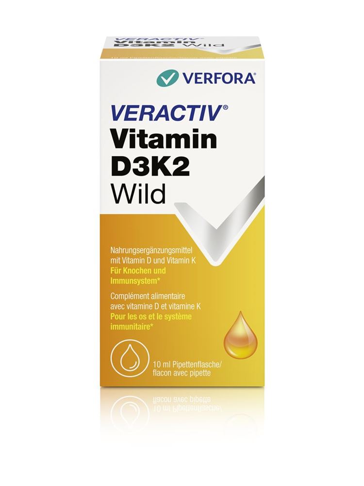 VERACTIV Vitamine D3K2 Wild