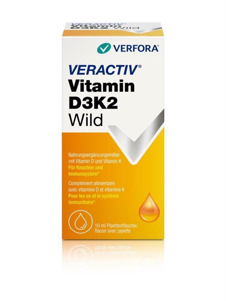 VERACTIV Vitamine D3K2 Wild