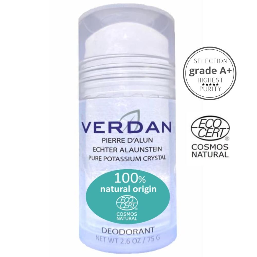 VERDAN Pierre d'alun marbrée grade A+ Déodorant stick, image principale