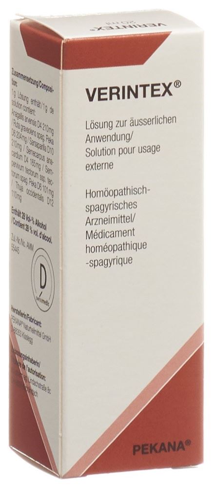 VERINTEX Lös zur Anwendung auf der Haut Fl 20 ml