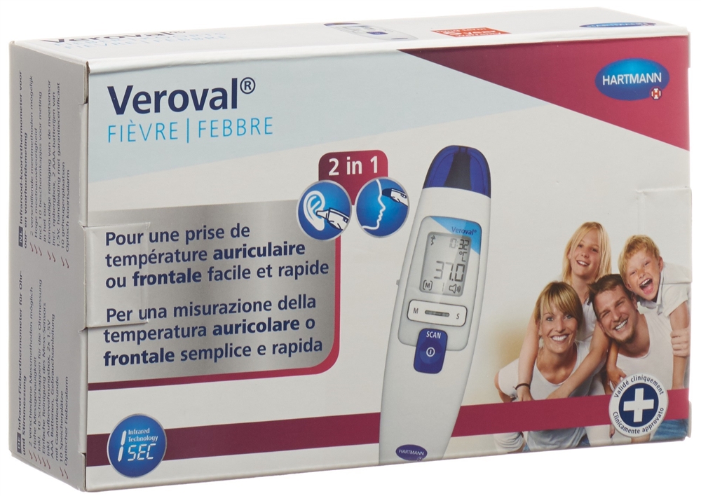 VEROVAL 2in1 Infrarot-Thermometer, Bild 2 von 2