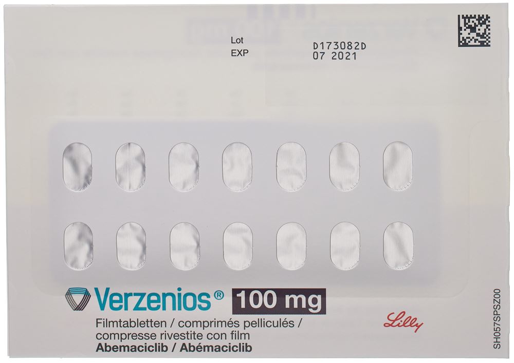 Verzenios cpr pell 100 mg blist 28 pce, image 3 sur 3