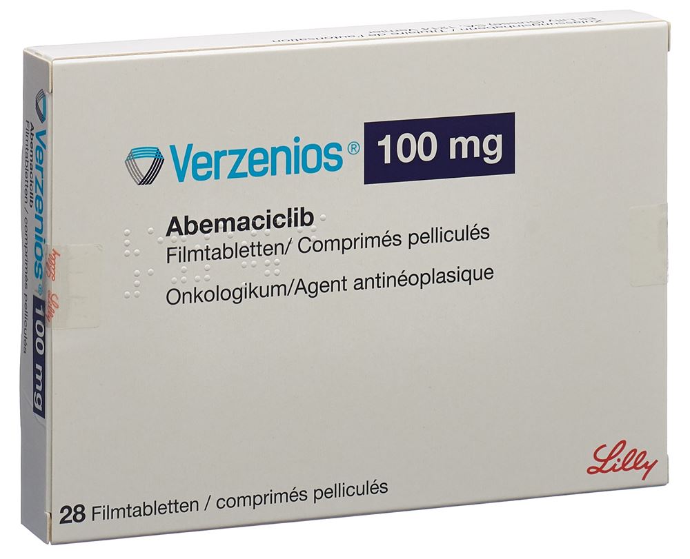 Verzenios Filmtabl 100 mg Blist 28 Stk, Hauptbild