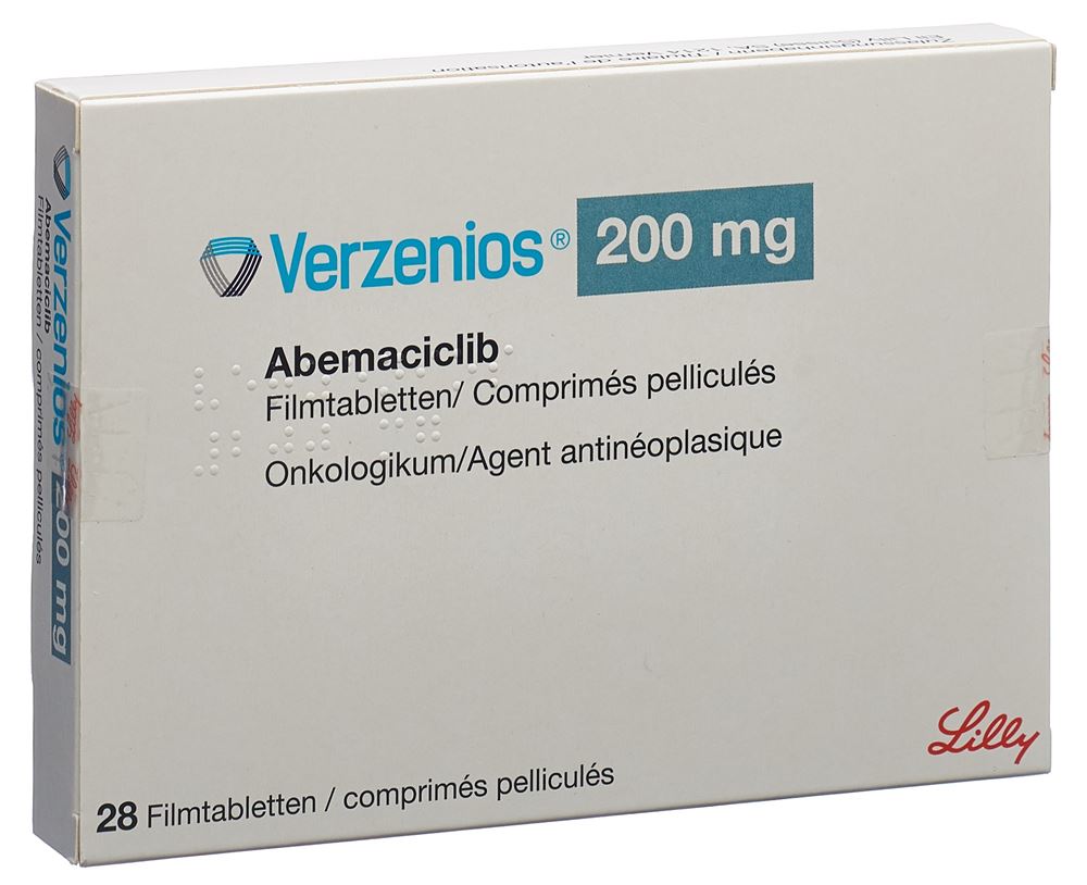 Verzenios Filmtabl 200 mg Blist 28 Stk, Hauptbild