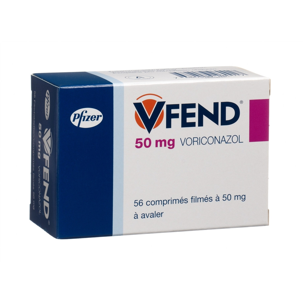 VFEND cpr pell 50 mg blist 56 pce, image 2 sur 2