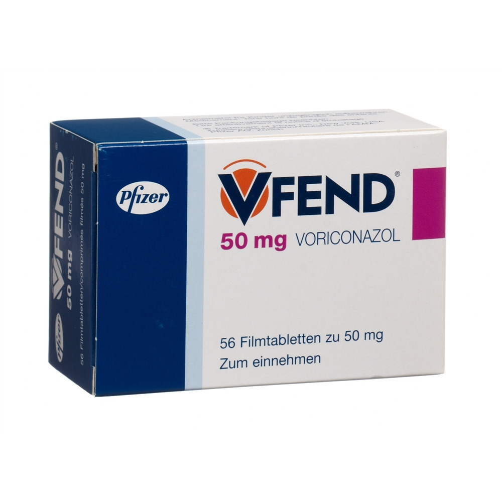 VFEND cpr pell 50 mg blist 56 pce, image principale