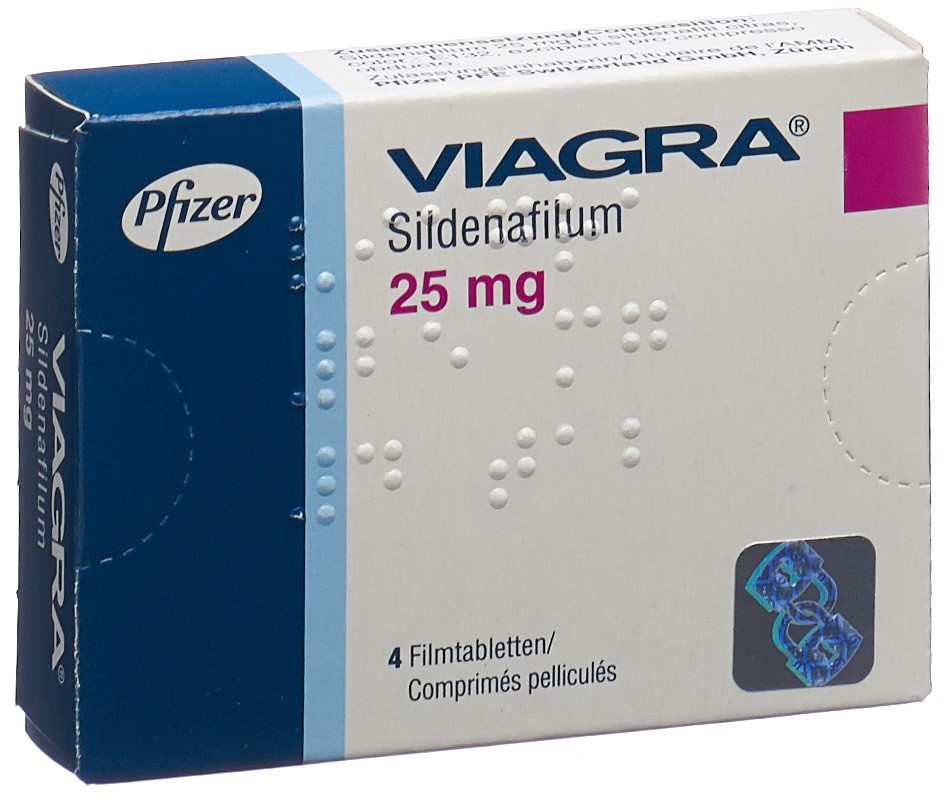 VIAGRA cpr pell 25 mg blist 4 pce, image principale