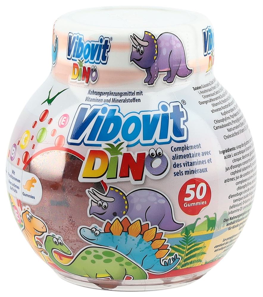 VIBOVIT Dino gommes aux fruits, image principale