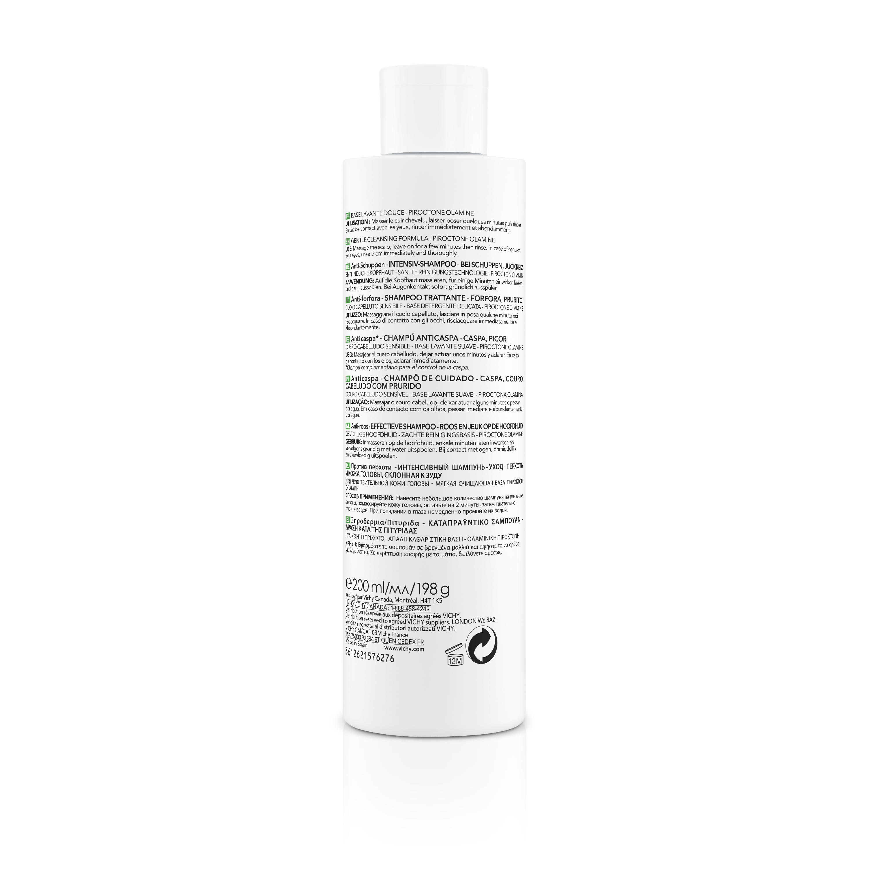 Vichy Vichy Dercos Anti Schuppen Shampoo Sensitiv 200 ml, Bild 3 von 6