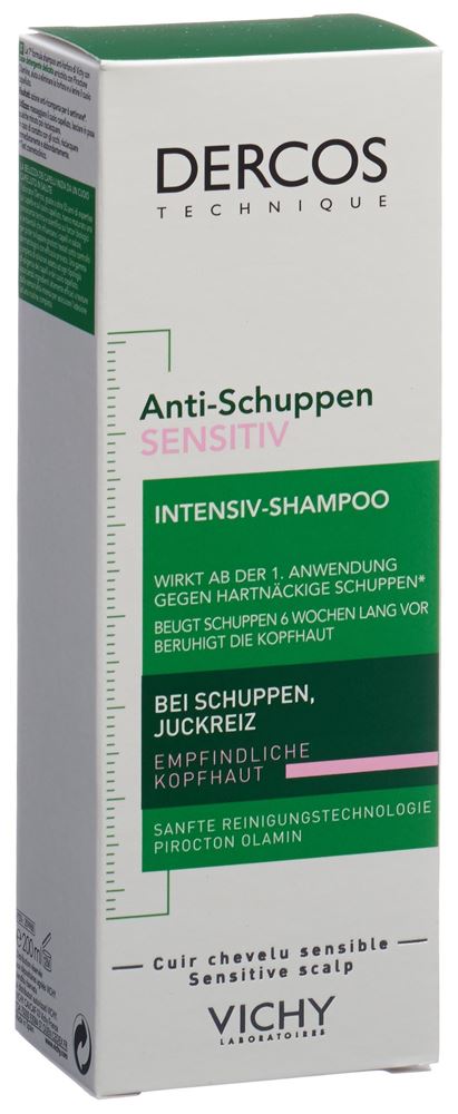 Vichy Vichy Dercos Anti Schuppen Shampoo Sensitiv 200 ml