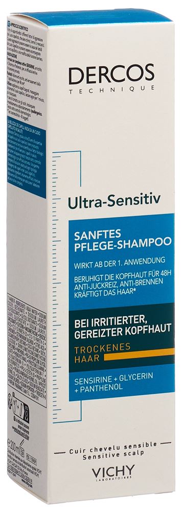 Vichy Vichy Dercos Shampooing Ultra-Sensitiv Trockene Kopfhaut 200 ml