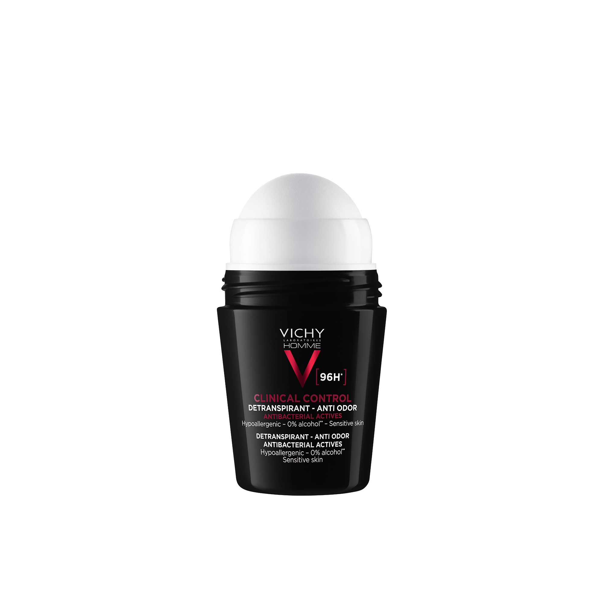 Vichy Homme déo C.C  Roll-on 96h 50 ml, image 4 sur 6