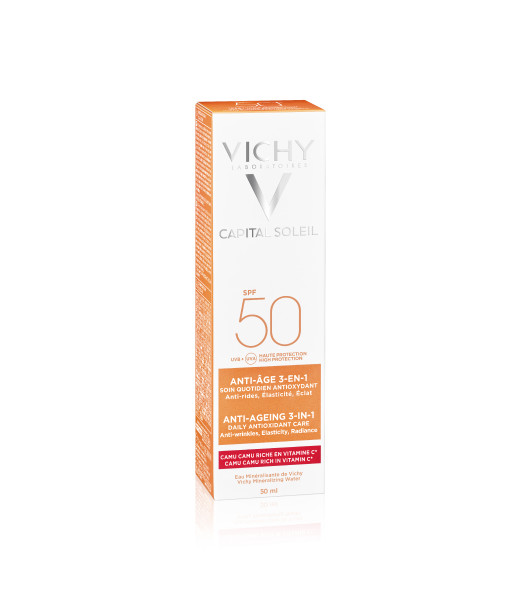 Vichy Ideal Soleil Creme Anti-Age, image 3 sur 3