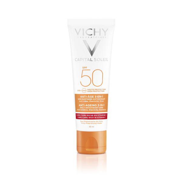 Vichy Ideal Soleil Creme Anti-Age, image principale