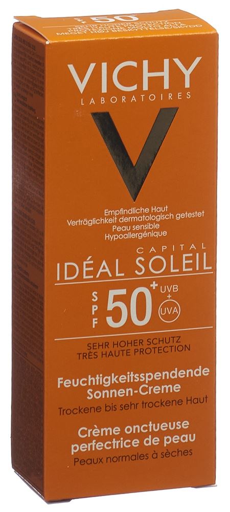 Vichy Ideal Soleil Crème perfectrice de peau