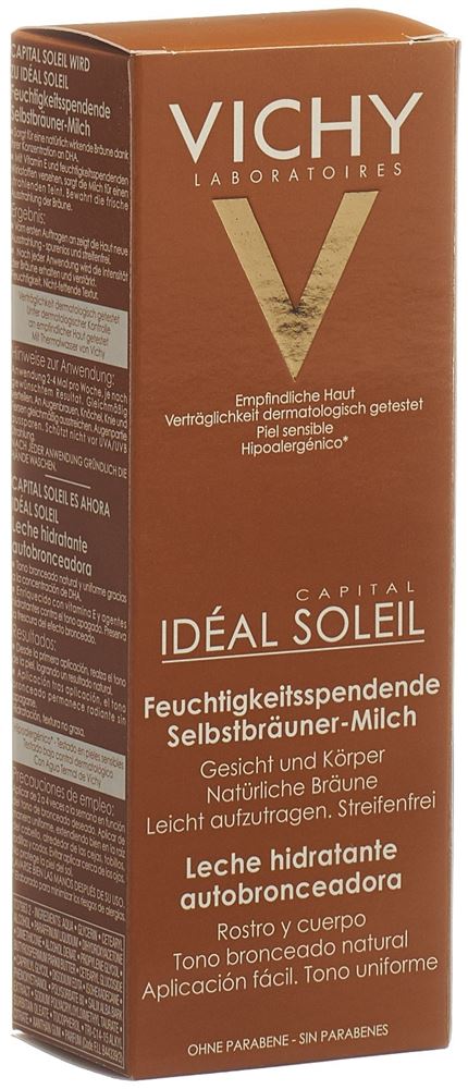 Vichy Ideal Soleil Selbstbräuner feuchtigkeitsspendende Milch