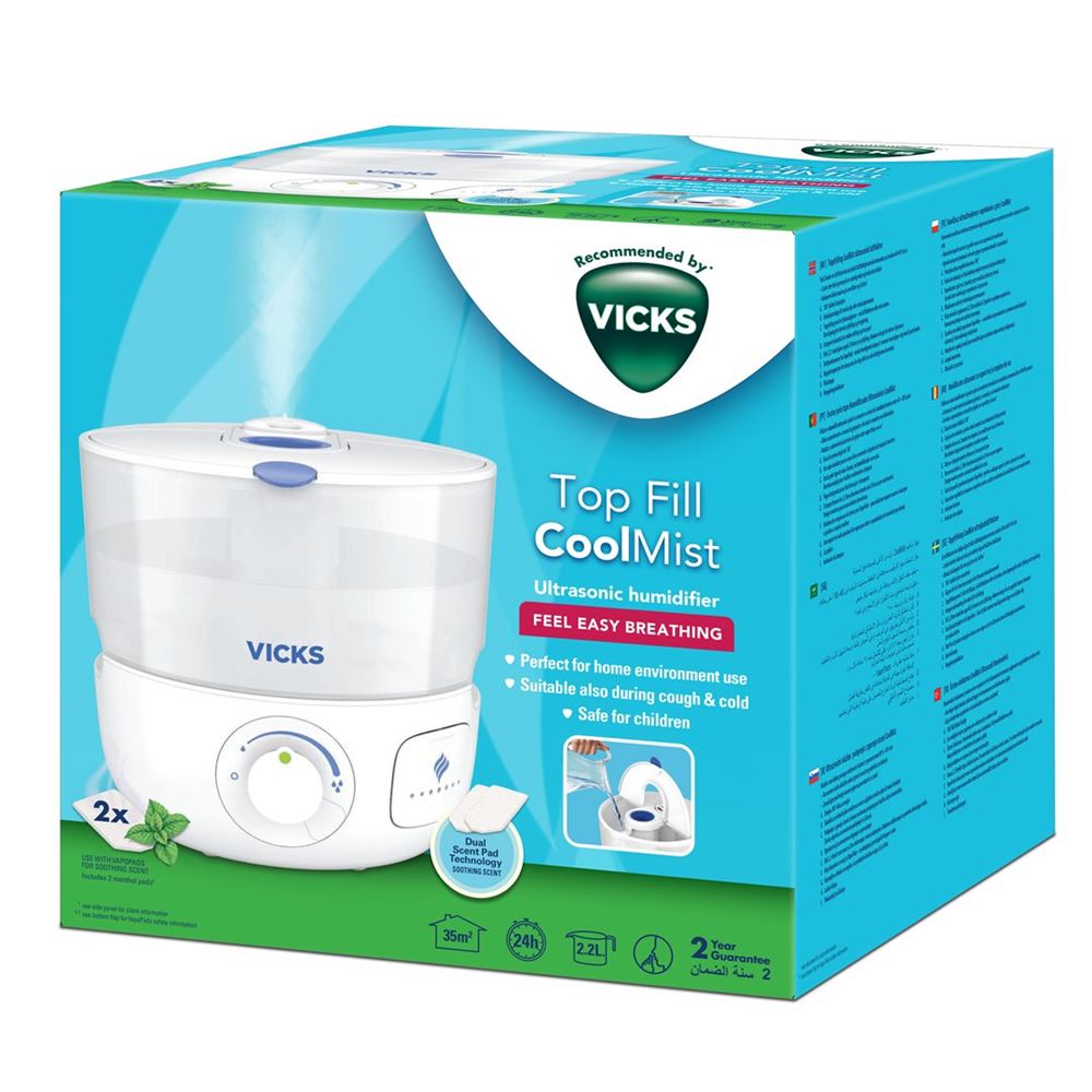 Vicks Cool Mist humidificateur à ultrasons, image principale