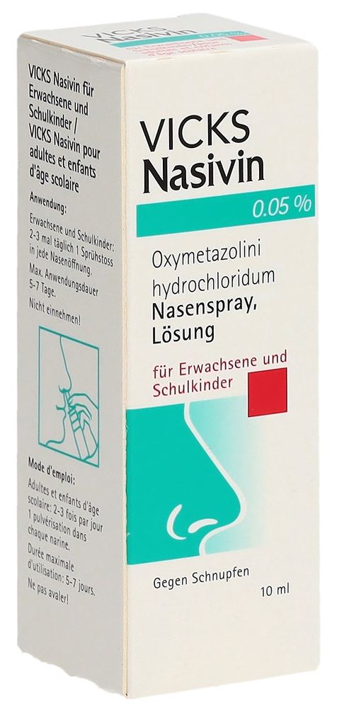 Vicks spray nasal 0.05 % fl 10 ml