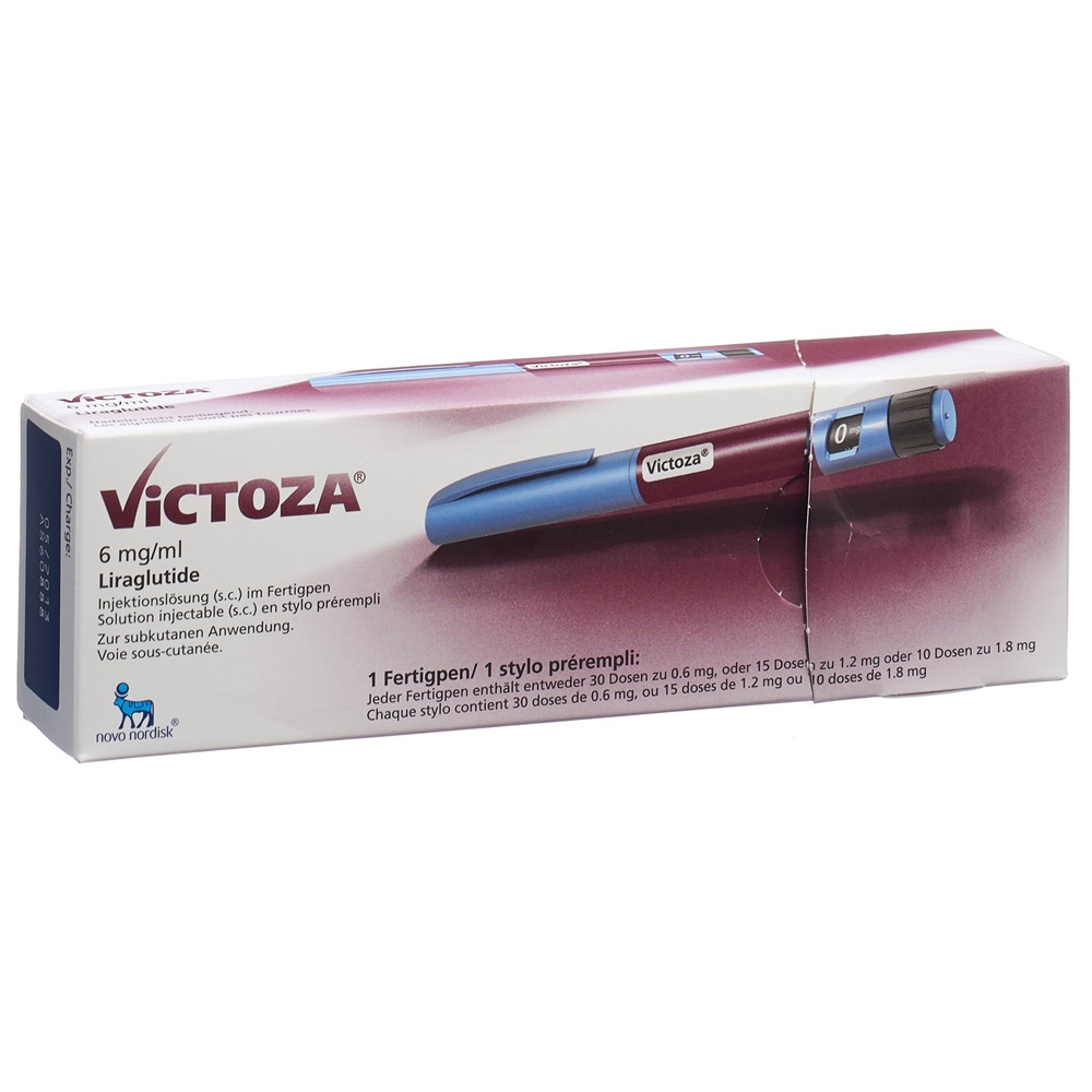 VICTOZA Inj Lös 6 mg/ml Fertpen 3 ml, Hauptbild