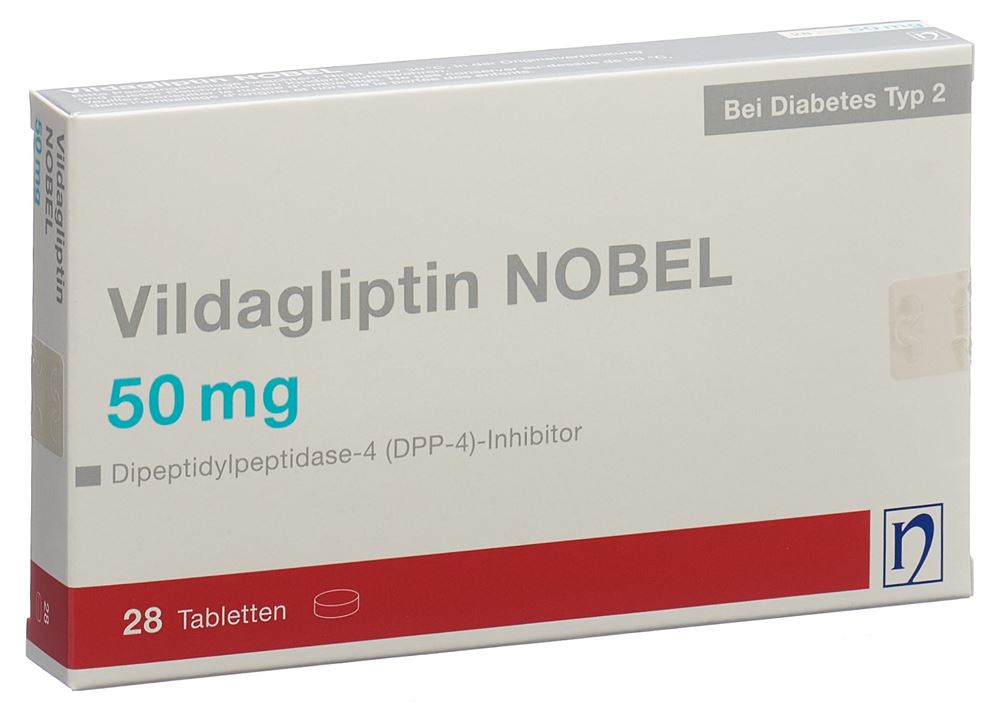VILDAGLIPTIN NOBEL 50 mg, image principale