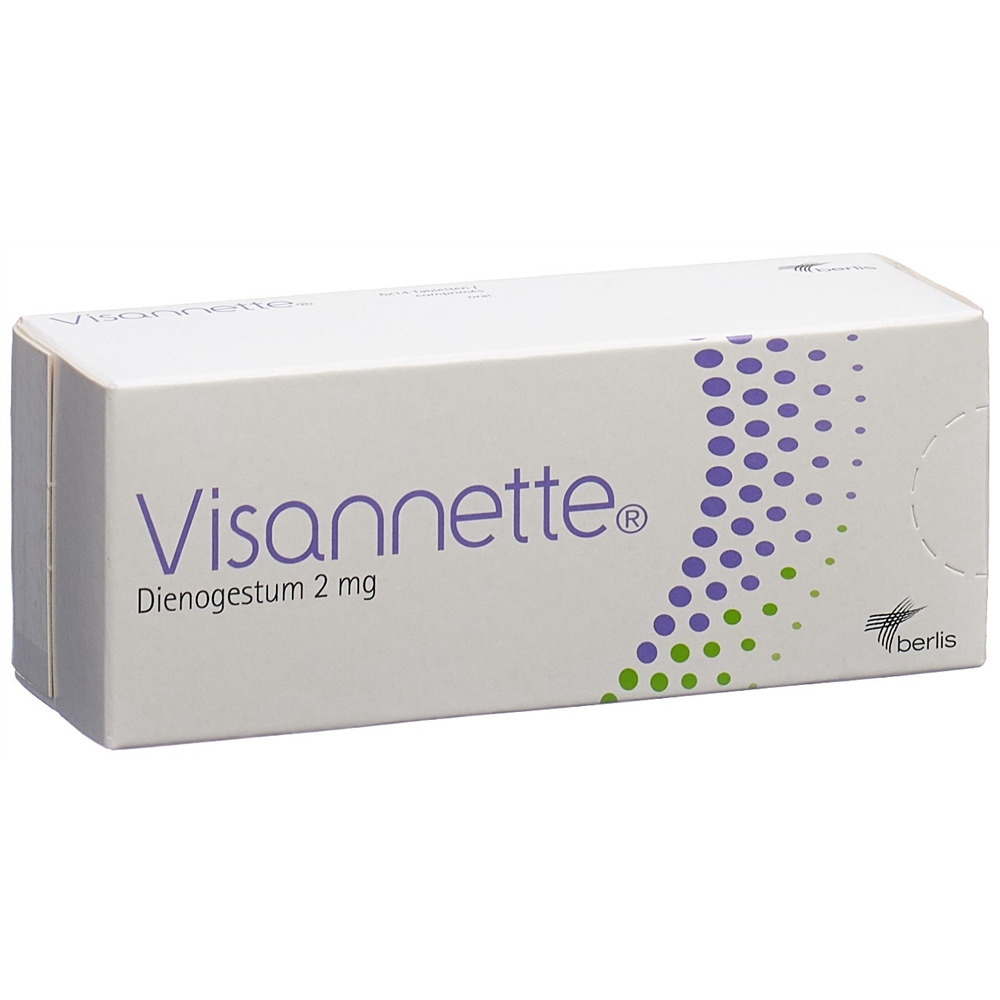 VISANNETTE Tabl 2 mg Blist 14 Stk, Hauptbild