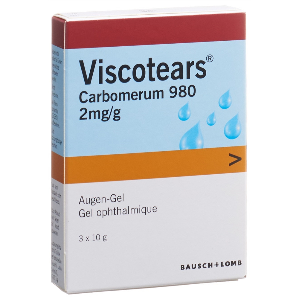 VISCOTEARS Augengel Tb 10 g, Hauptbild