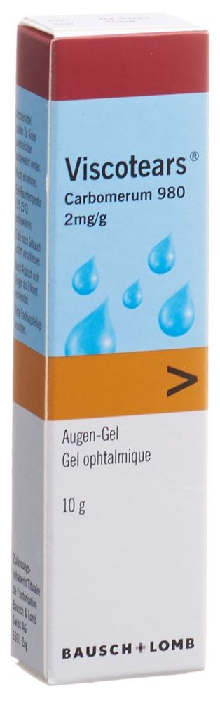 VISCOTEARS gel opht tb 10 g, image principale