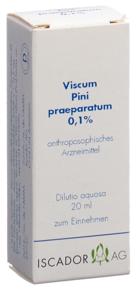 VISCUM praeparatum 0.1 %, Hauptbild