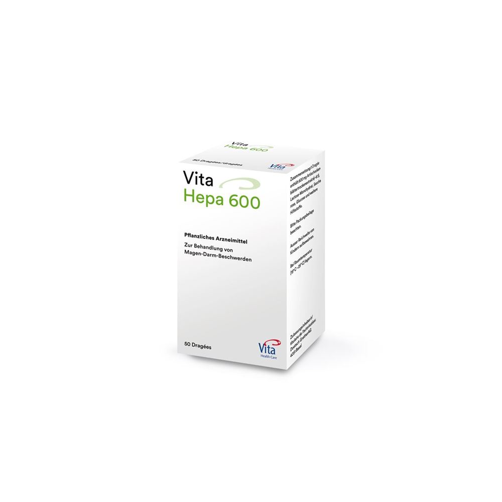 Vita Hepa drag 600 mg blist 50 pce