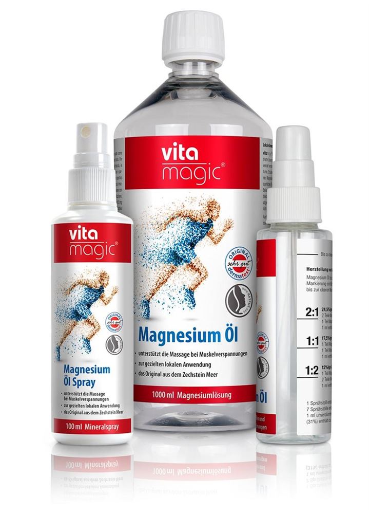 VITAMAGIC Magnesium Öl Set spray, image principale