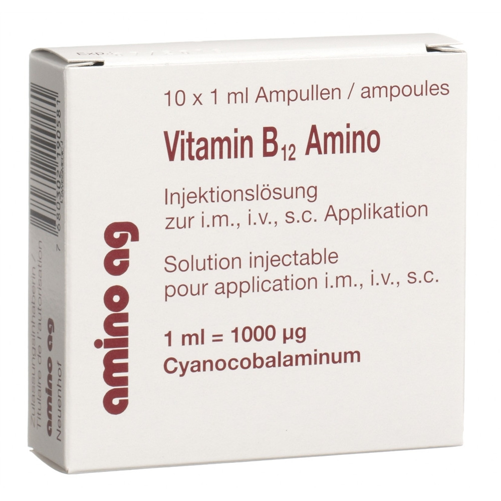 VITAMINE B12 Amino 1000 mcg, Hauptbild