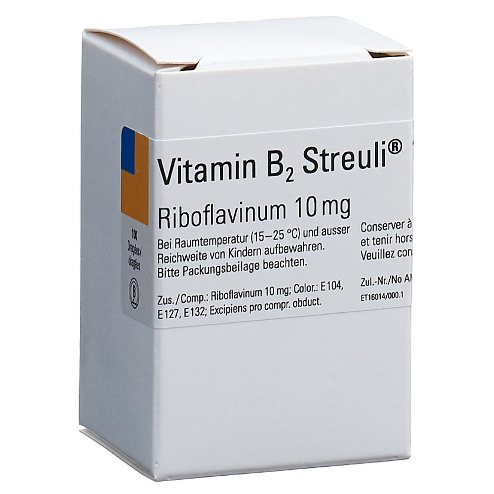 VITAMINE B2 Streuli 10 mg, Hauptbild